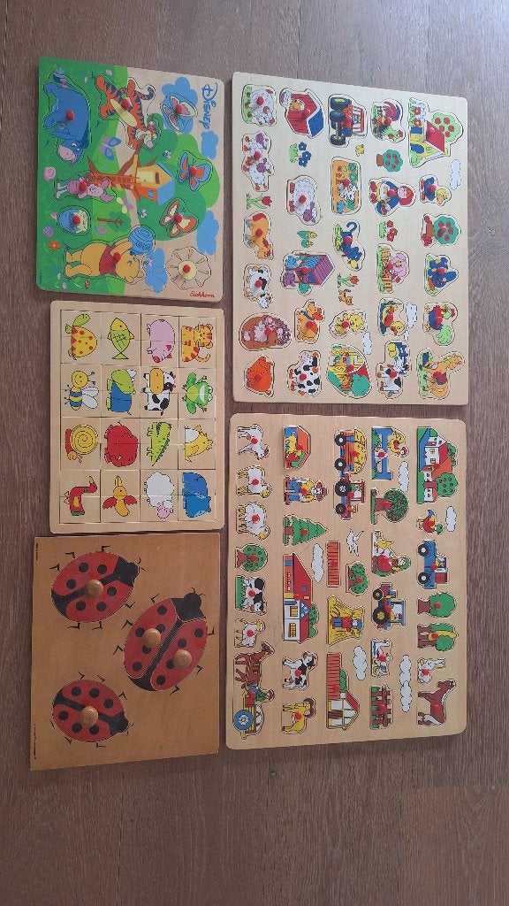 Puzzels, Ophalen, Gebruikt, 6 maanden tot 2 jaar