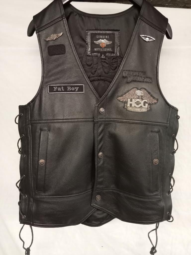 Gilet Harley Davidson, Enlèvement, Utilisé