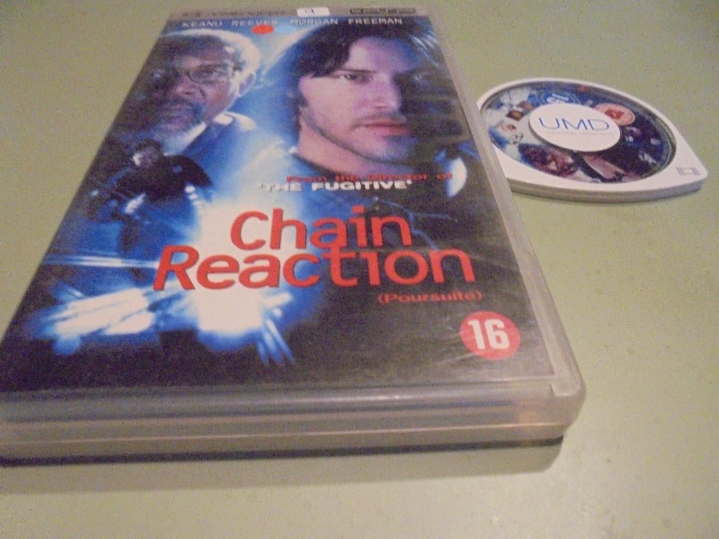 PSP UMD Chain Reaction (Keanu Reaves), Verzenden, Gebruikt, Avontuur en Actie, Vanaf 16 jaar