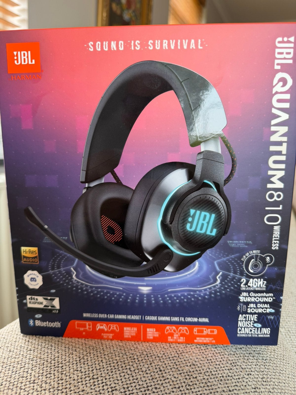 JBl Quantum810, Ophalen, Nieuw, Draadloos, Over-ear