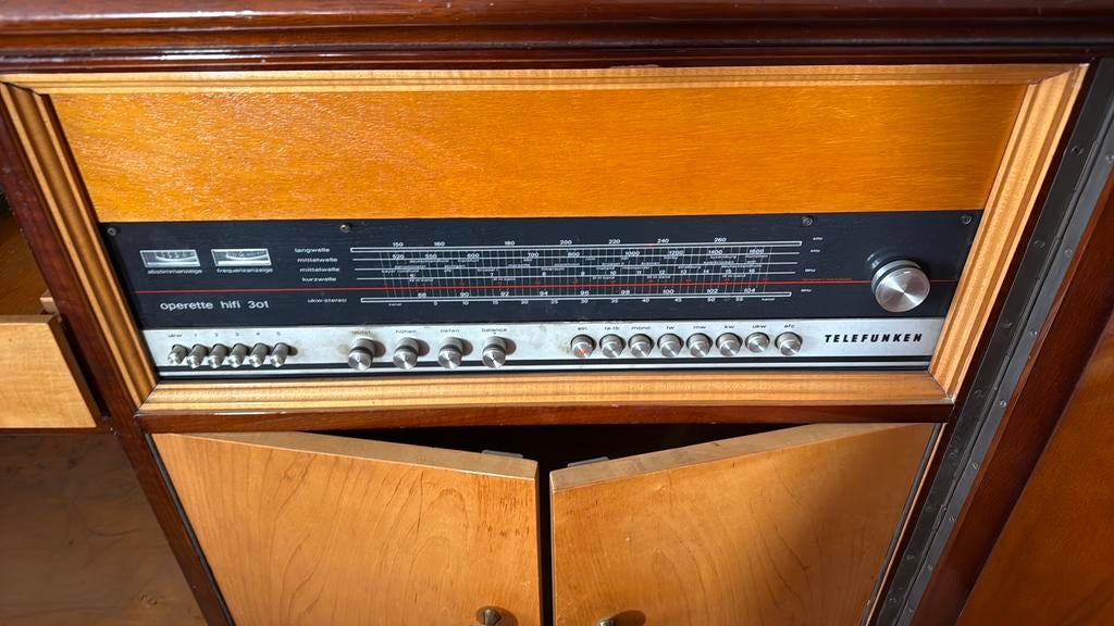 Receiver Telefunken Operette HiFi 301, Antiek en Kunst, Ophalen
