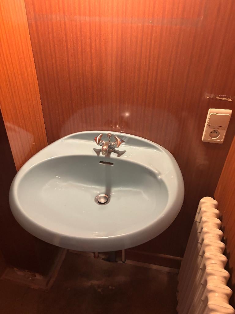 Lavabo vintage, Doe-het-zelf en Bouw, Ophalen, Zo goed als nieuw, Steen, Wastafel