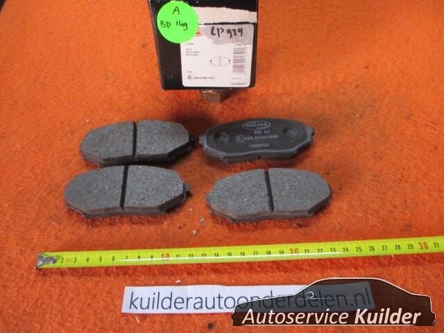 Remblokken voorzijde Mazda MX5  1.6 NA  Delphi LP0934  N0Y13, Neuf, -, Mazda, -