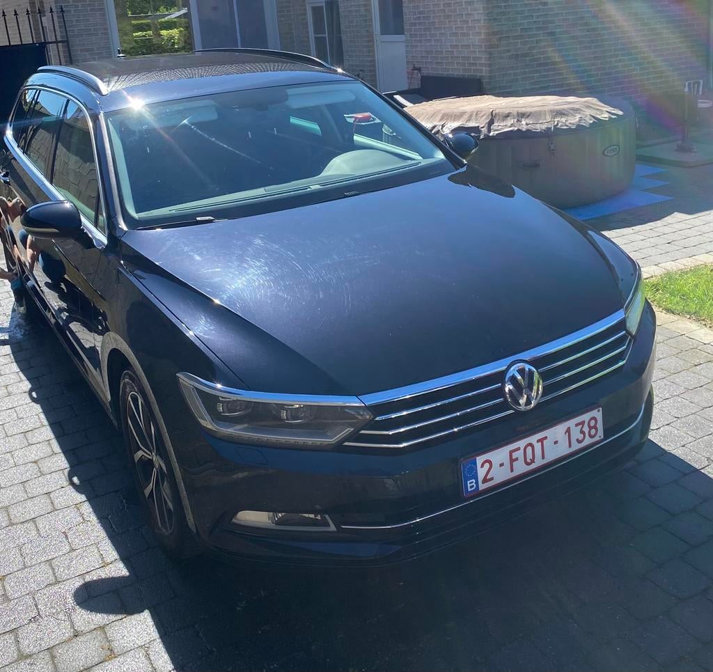 Volkswagen Passat b8 , euro 6B, bj 2018, 137000km, Auto's, Voorwielaandrijving, Zwart, Leder, 5 deurs