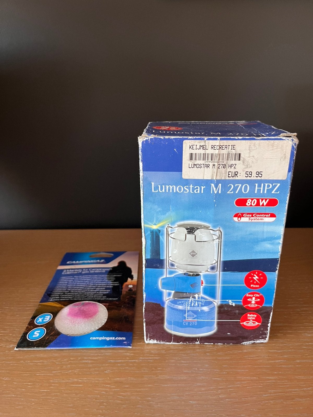 Lampe à gaz Campingaz, Caravanes & Camping, Enlèvement, Comme neuf