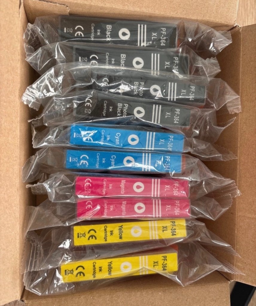 10 nieuwe XL inktpatronen voor HP 364, Computers en Software, Ophalen, Nieuw, Cartridge, 123inkt