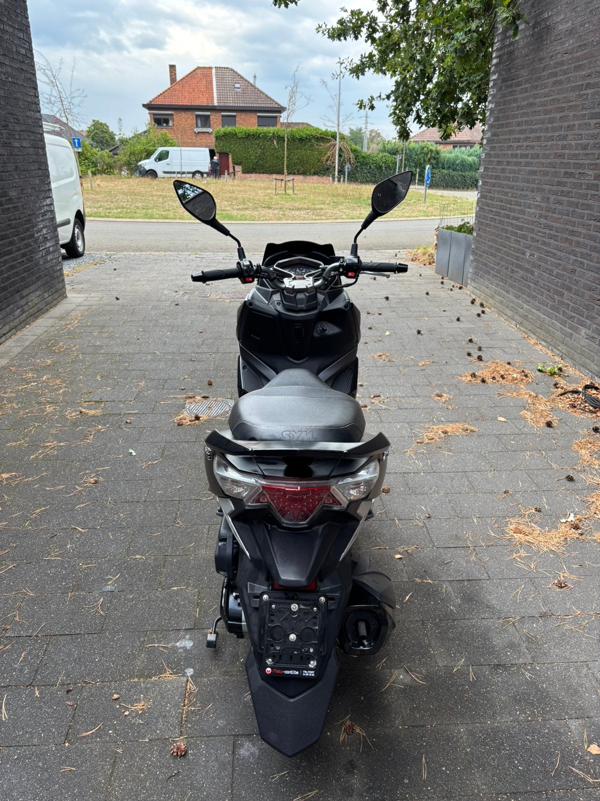 Zwarte sym jet 14 2024 B klasse 50cc, Vélos & Vélomoteurs, Scooters | SYM, Autres modèles, Comme neuf, Classe B (45 km/h), Enlèvement