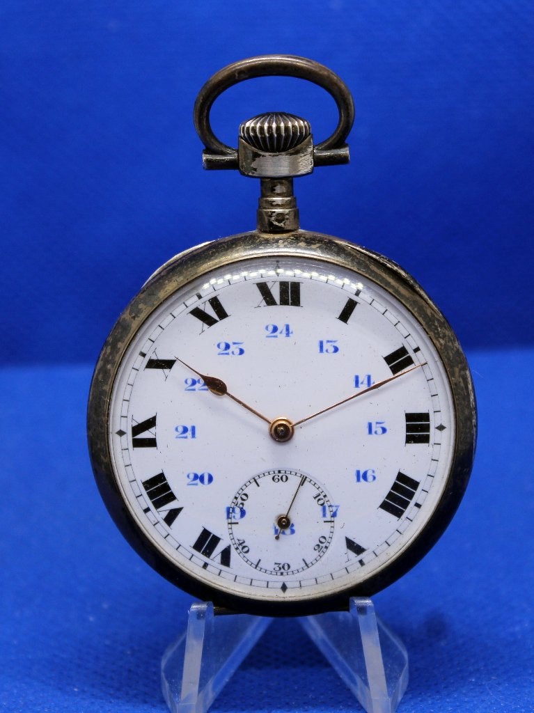 Zilveren zakhorloge, Ophalen of Verzenden, Zilver, Zakhorloge