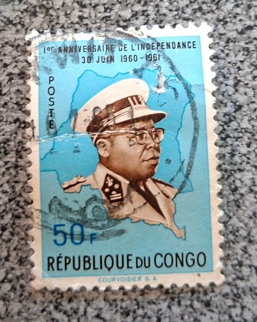 Timbre OBP 443 de la République du Congo, Enlèvement ou Envoi, Affranchi