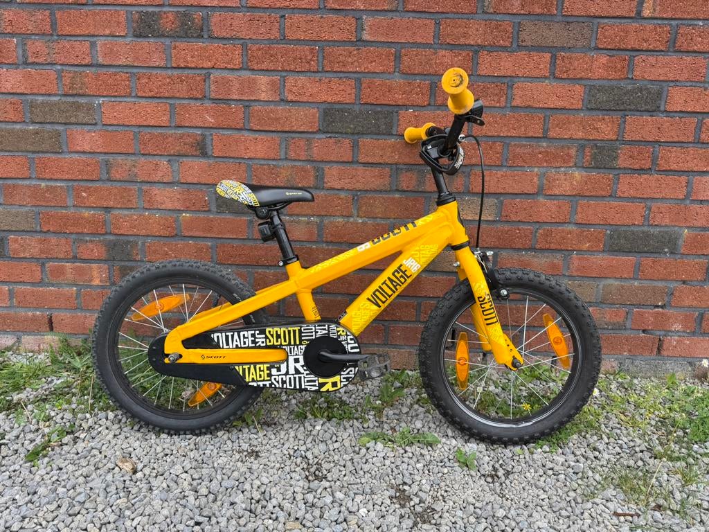 Vélo enfant Scott Voltage 16 pouces, Fietsen en Brommers, Ophalen, Gebruikt, Terugtraprem, 16 tot 20 inch