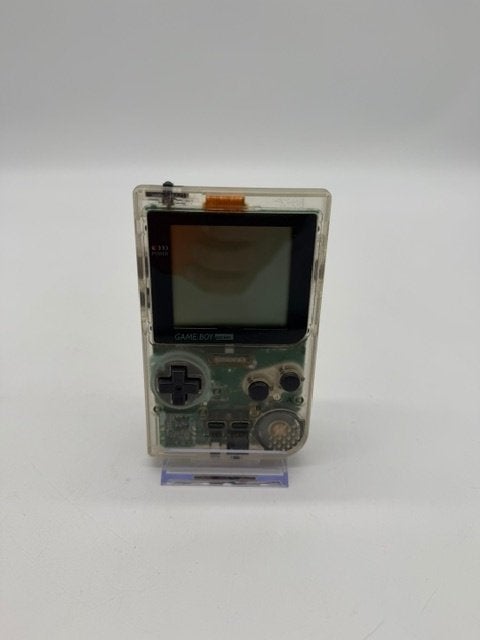 Gameboy Pocket (MGB-001) | Transparant model | Goede staat, Games en Spelcomputers, Games | Nintendo Game Boy, Zo goed als nieuw