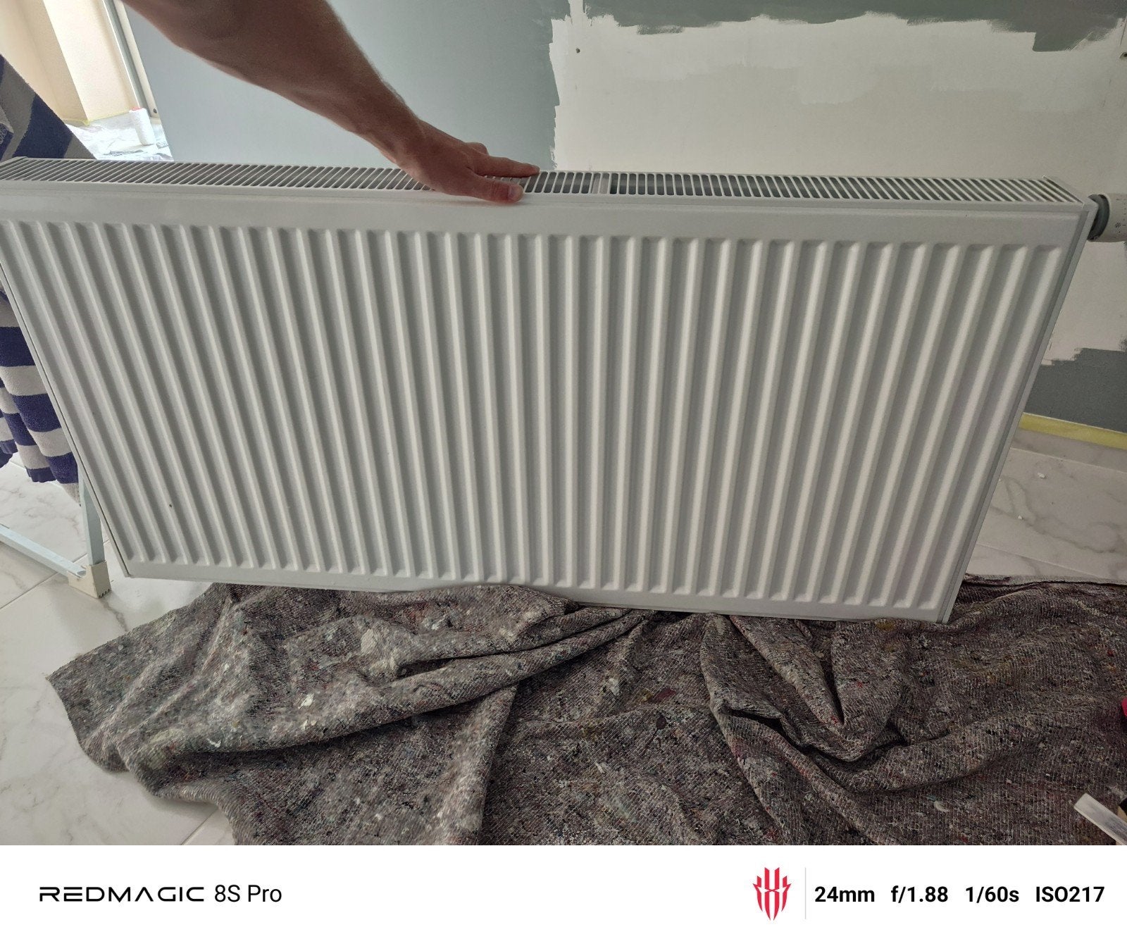 Radiatoren. 4 verschillende., Doe-het-zelf en Bouw, Ophalen, Zo goed als nieuw, Radiator