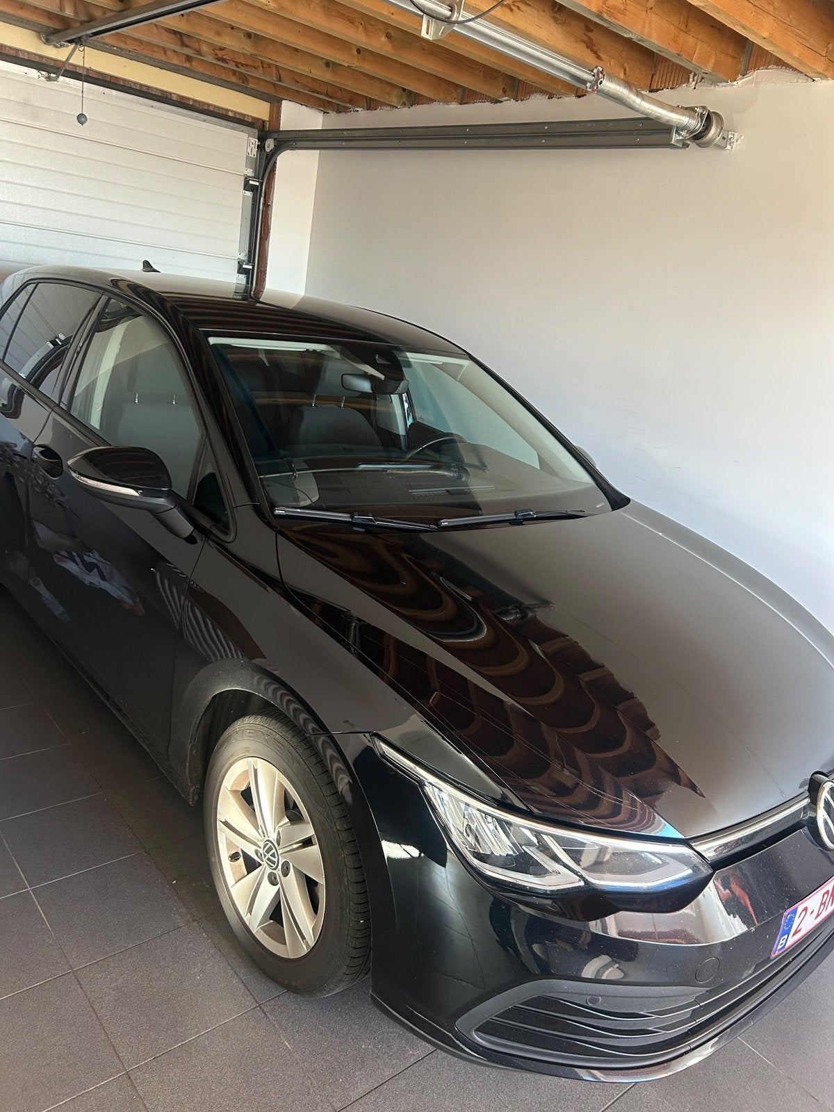 Volkswagen golf 8 1.5 etsi, Auto's, Stof, Zwart, Berline, Dealer onderhouden