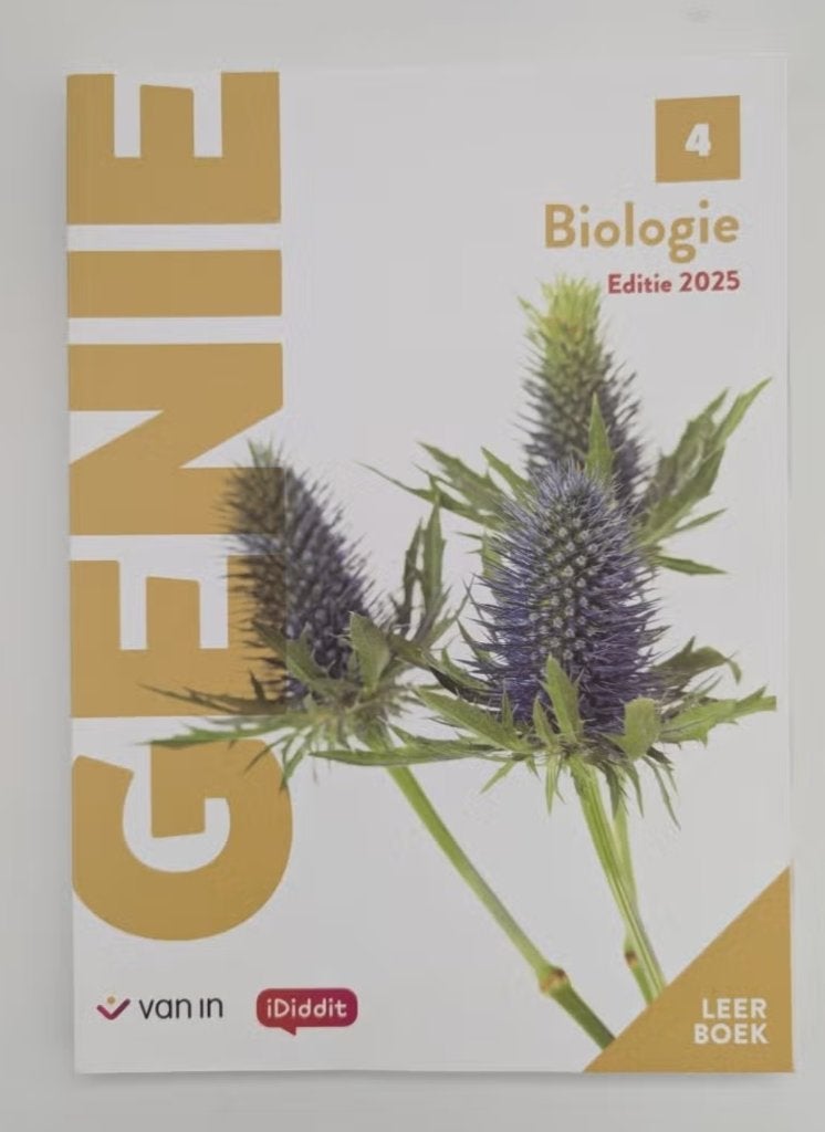 GENIE Biologie 4 – Leerboek als nieuw (editie 2025), Ophalen of Verzenden, Zo goed als nieuw, Biologie