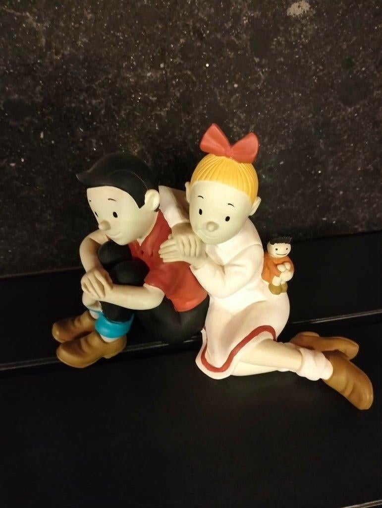 parastone beeld suske en wiske, Collections, Statues & Figurines, Comme neuf, Autres types, Enlèvement