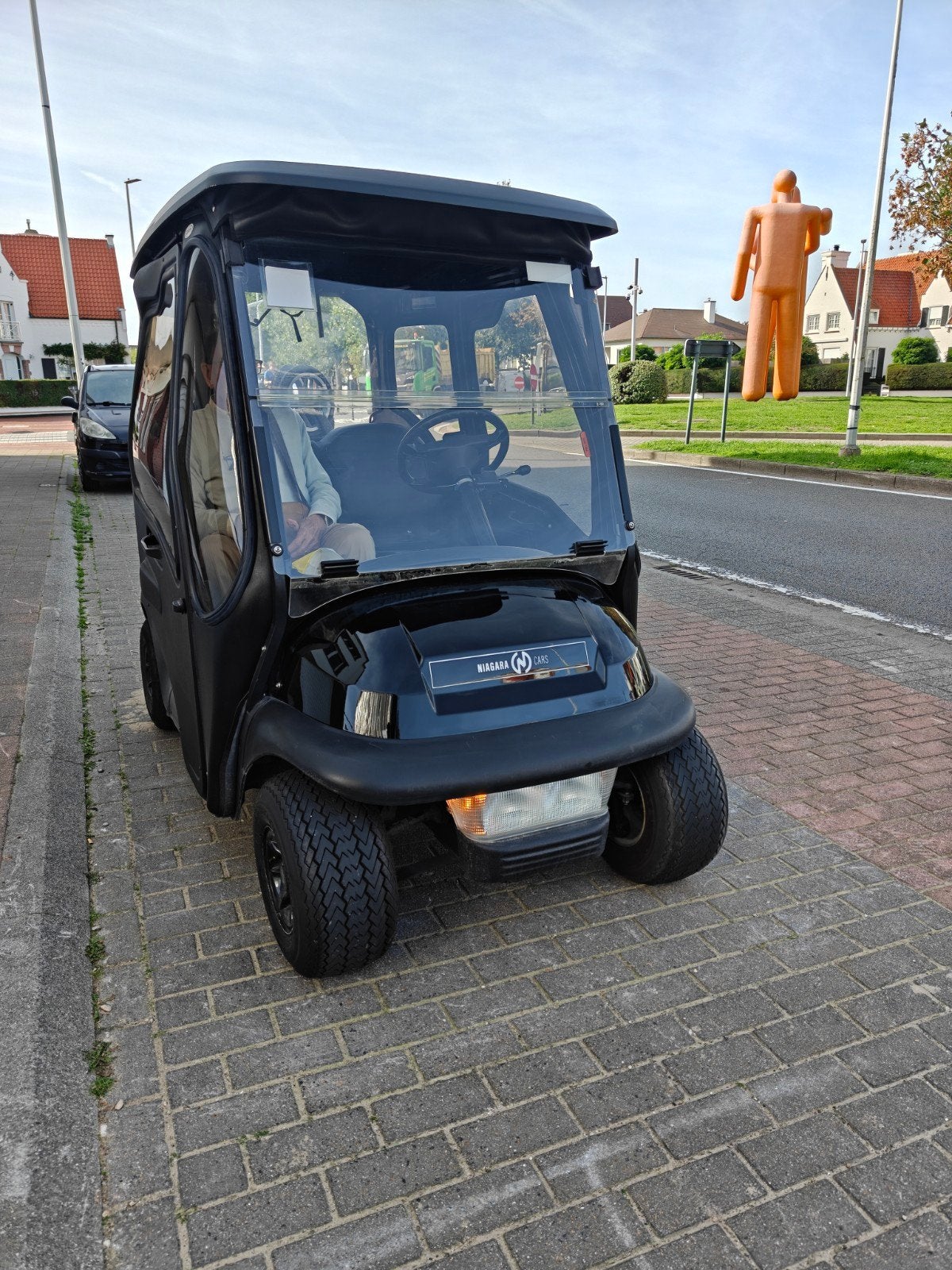Golfkar- club car ...in zeer goede staat., Enlèvement, Utilisé