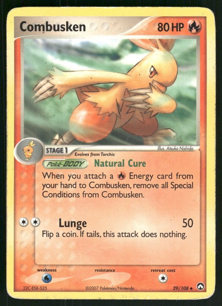 Combusken 29/108 - Power Keepers (Good), Envoi, Utilisé