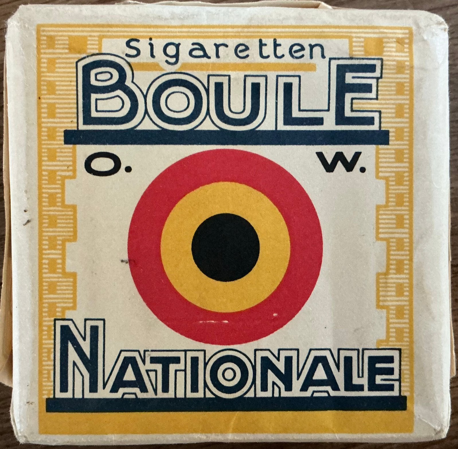 BOULE NATIONALE/Paquet de cigarettes, Enlèvement ou Envoi, Comme neuf, Emballage
