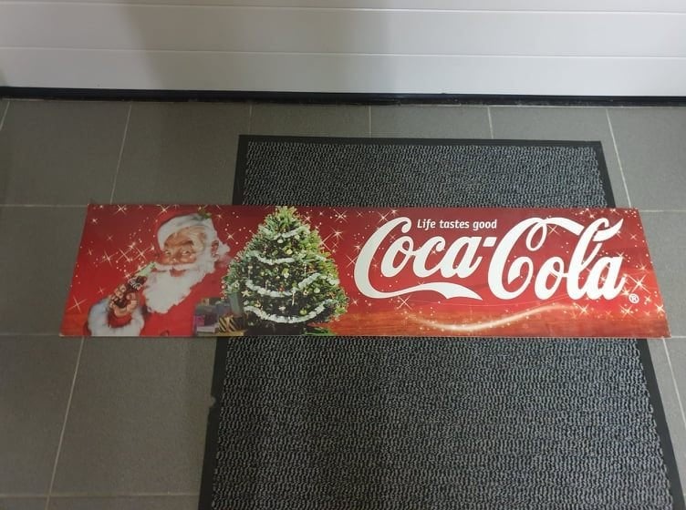 Karton Coca-cola kerstmis, Verzamelen, Ophalen of Verzenden