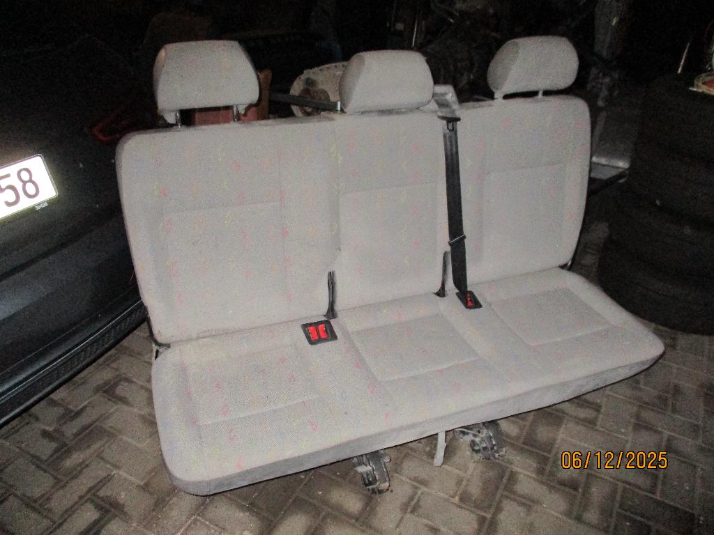 VW Transporter T5 T6 Caravelle Multivan 3 Zitsbank Derderij, Auto-onderdelen, Ophalen, Gebruikt, Volkswagen