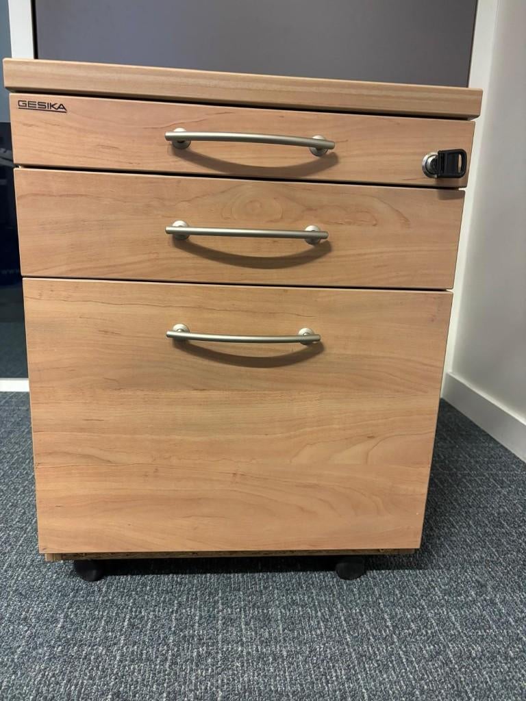 Small office cabinet, 3 ou 4 tiroirs, Moins de 100 cm, Comme neuf, Enlèvement