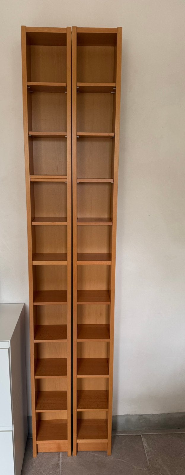 2x CD / DVD kastjes Ikea ( prijs voor de 2 samen), Maison & Meubles, Accessoires pour la Maison | Étagères pour CD & DVD, Comme neuf