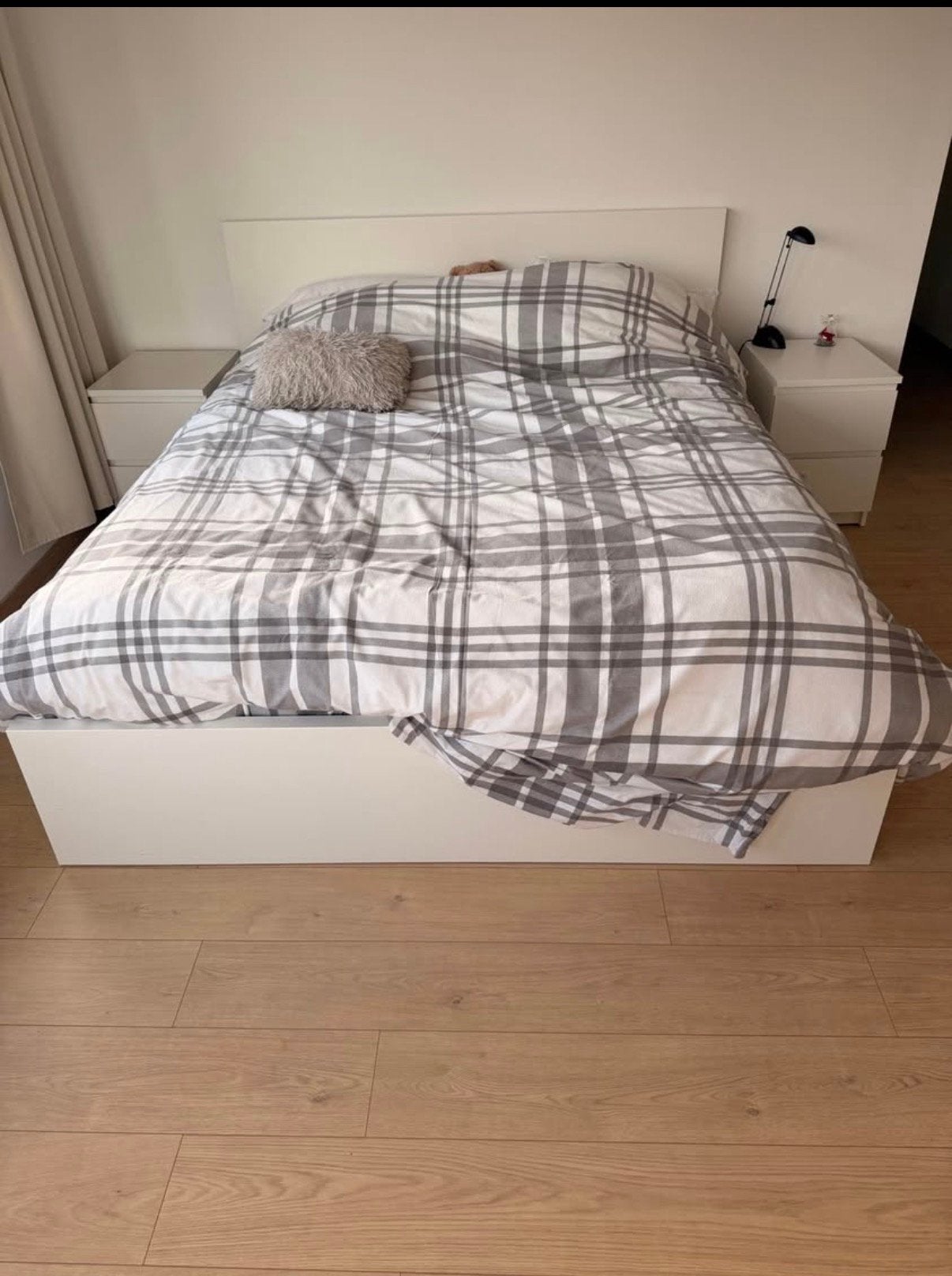 Chambre complete + matelas, Maison & Meubles, Enlèvement, Comme neuf, Deux personnes, Moderne