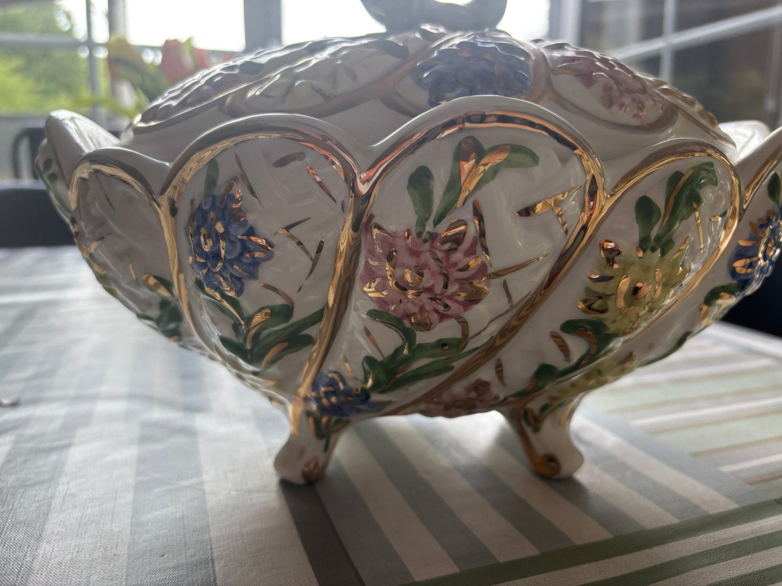 Sier pot met deksel, Antiek en Kunst, Ophalen