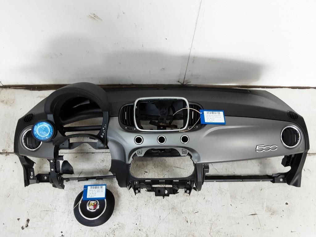 AIRBAG SET Abarth 500 / 595 / 695 (01-2008/-), Auto-onderdelen, Overige Auto-onderdelen, Overige automerken, Gebruikt