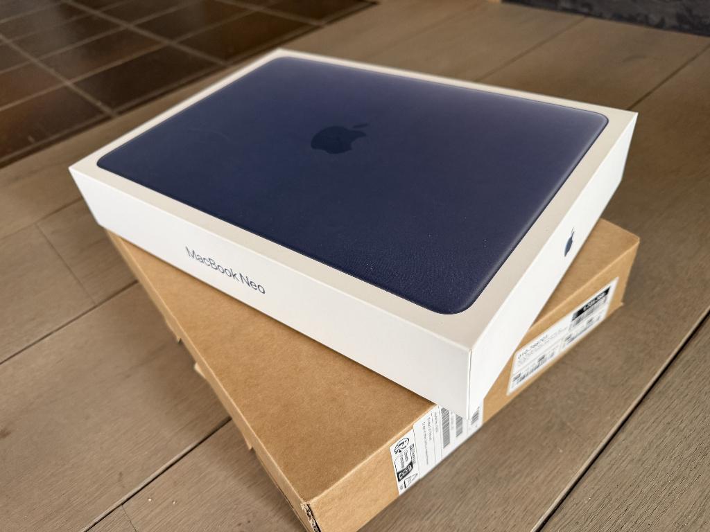 Apple Macbook Neo 13" 512GB - Indigo (nieuw, in verpakking), Neuf, 512 GB, Azerty, Inconnu