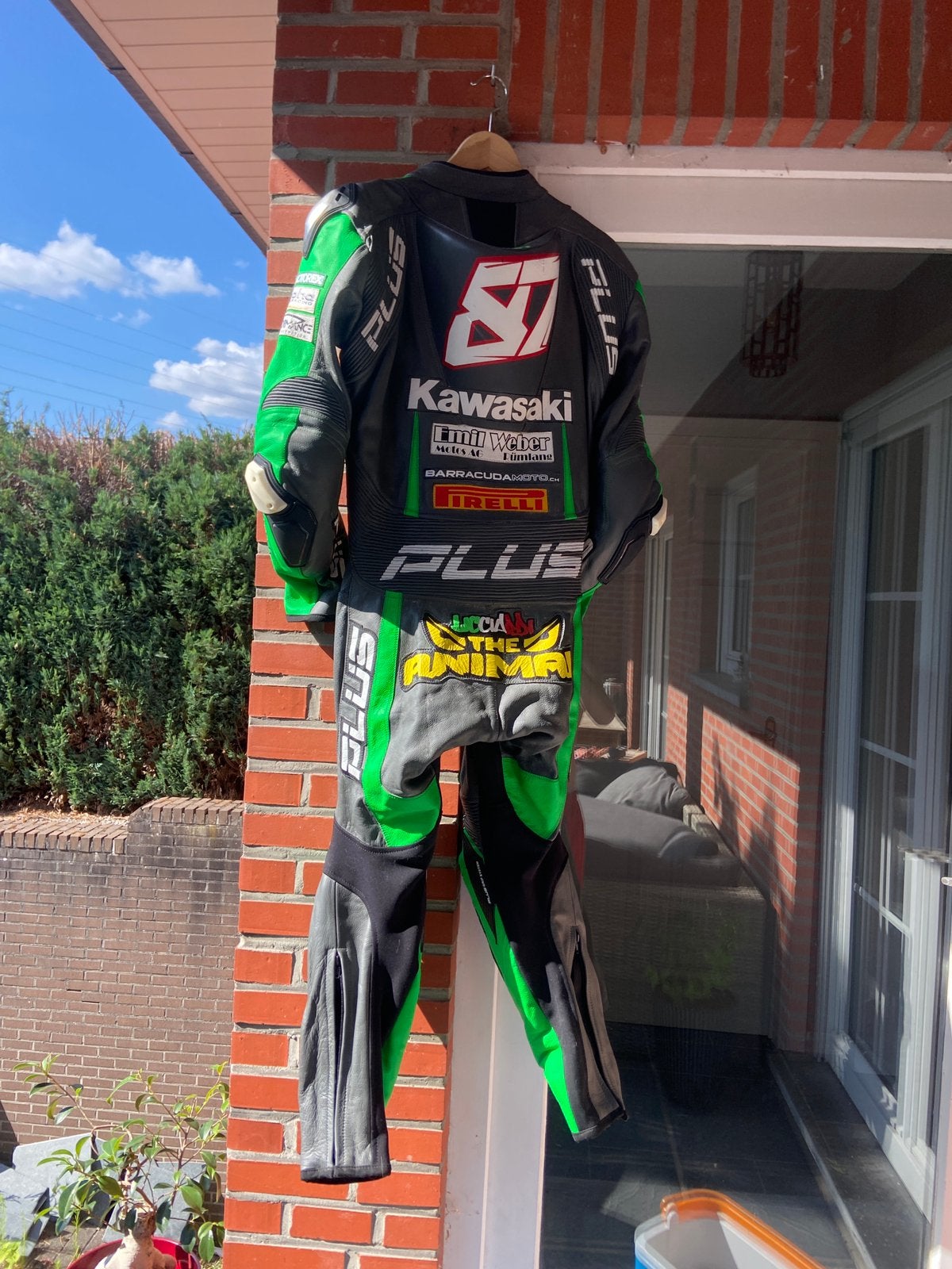Eendelig motorpak xs - s Plus Racing gear - ook voor circuit, Motoren, Ophalen, Tweedehands, Heren, Overall