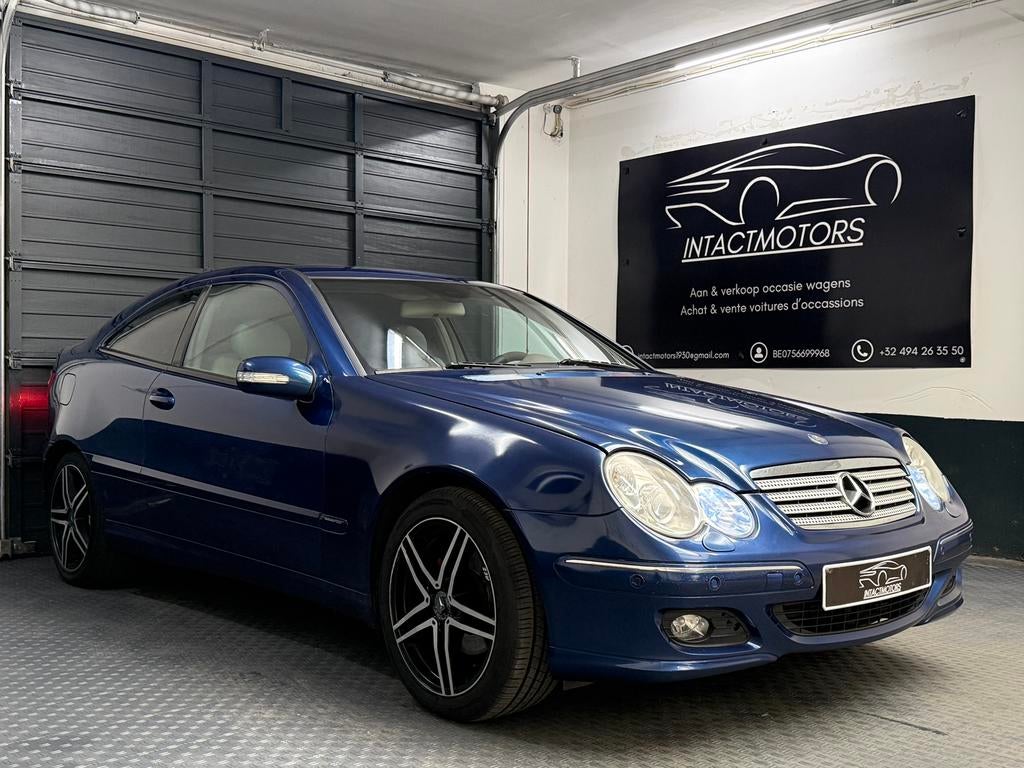 Mercedes-Benz C180 Kompressor 106.000 KM Automatique, Autos, Cuir, Essai à domicile, Achat, Beige