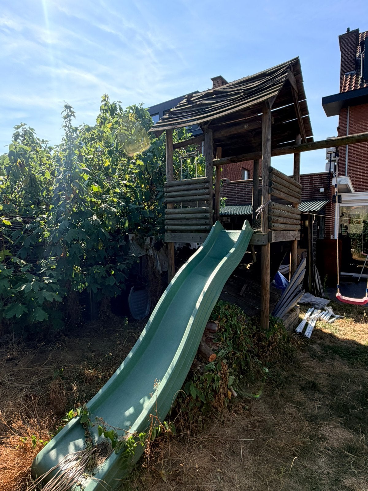 Speeltuin, Kinderen en Baby's, Speelgoed | Buiten | Speeltoestellen, Ophalen, Gebruikt, Klimtouw