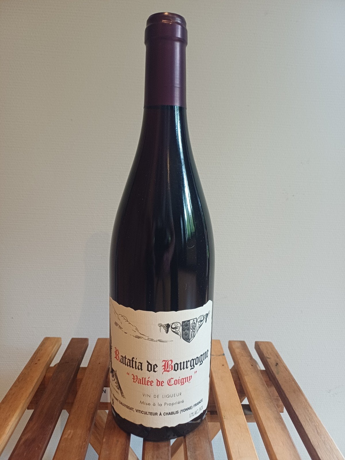 Vincent Dauvissat : Ratafia de Bourgogne, Enlèvement ou Envoi