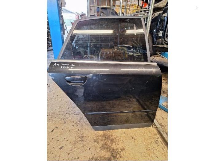 Portière 4portes arrière droite d'un Audi A4, -, 3 mois de garantie, Utilisé, Porte