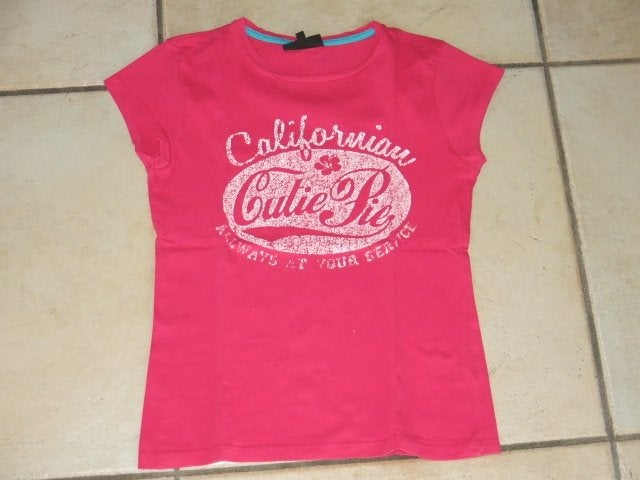 T-shirt Cutie pie, maat 134-140, Ophalen, Meisje, Shirt of Longsleeve