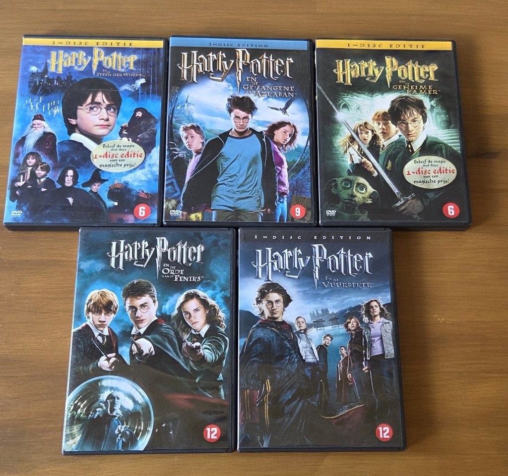 DVD’s Harry Potter, Verzamelen, Harry Potter, Ophalen of Verzenden, Gebruikt, Overige typen