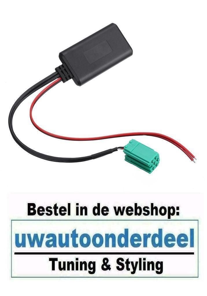 Voor Renault Bluetooth Muziek Aux Adapter 6 pin Twingo, Envoi