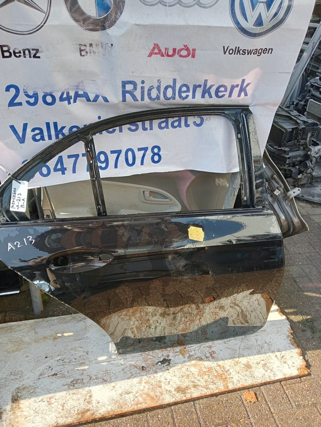 Achterdeur rechts origineel Mercedes E-klasse W213 ('16->), Gebruikt, -, Deur, Ophalen of Verzenden