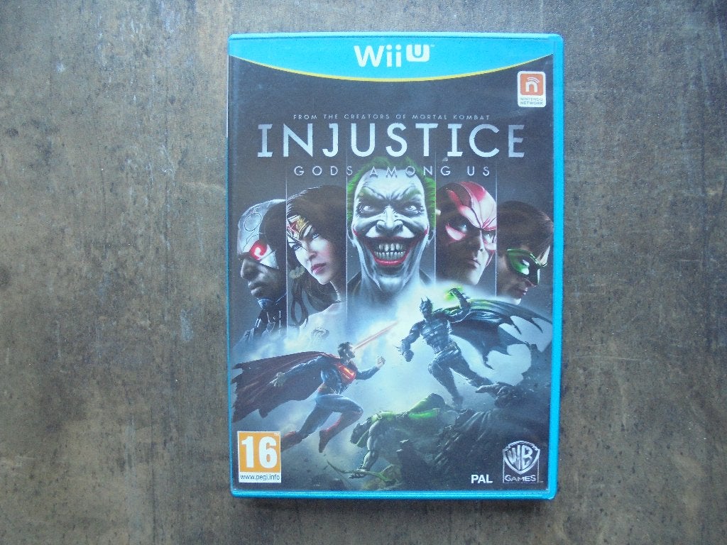 Injustice Gods Among Us voor Wii U (zie foto's), Consoles de jeu & Jeux vidéo, Jeux | Nintendo Wii U, Enlèvement ou Envoi, 1 joueur
