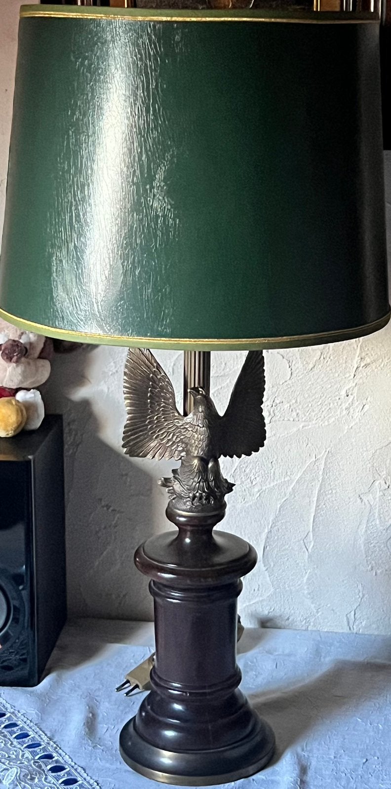 Loevsky & Loevsky adelaar tafellamp DeKnudt H 71 cm, Ophalen