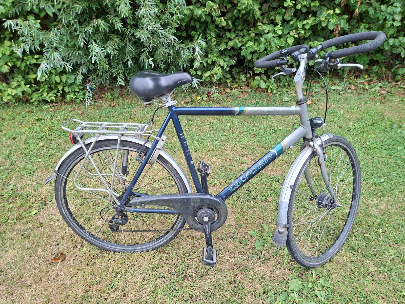 Oxford herenfiets, Fietsen en Brommers, Ophalen, Minder dan 10 versnellingen, Gebruikt, Velgrem