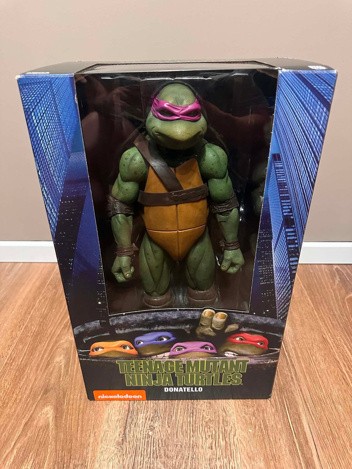 Figurine Neca 1/4 Tortues Ninja Donatello, Enlèvement ou Envoi, Comme neuf