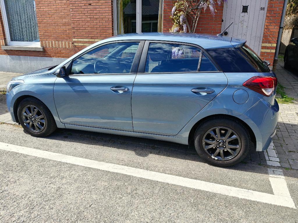 Hyundai i20, Auto's, Voorwielaandrijving, Stof, Euro 6, Blauw