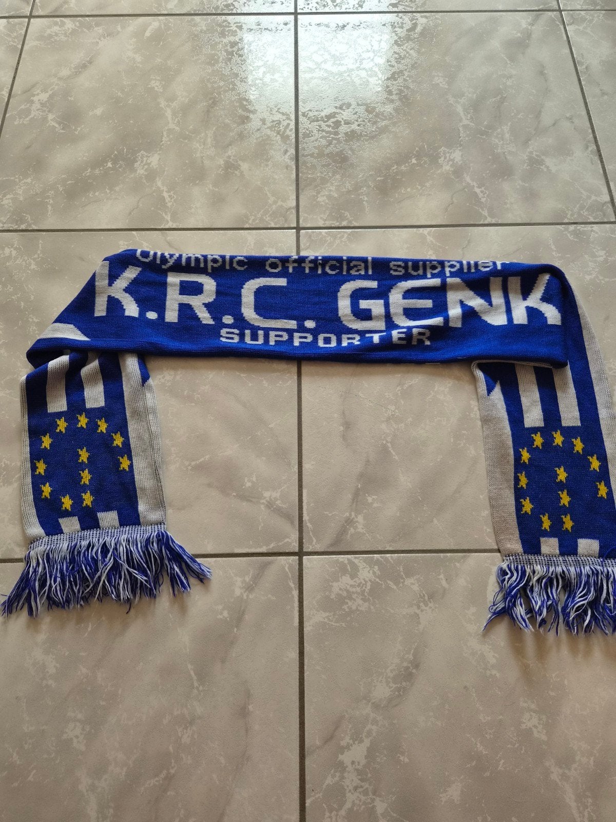 krc genk sjaal, Verzamelen, Ophalen of Verzenden, Gebruikt