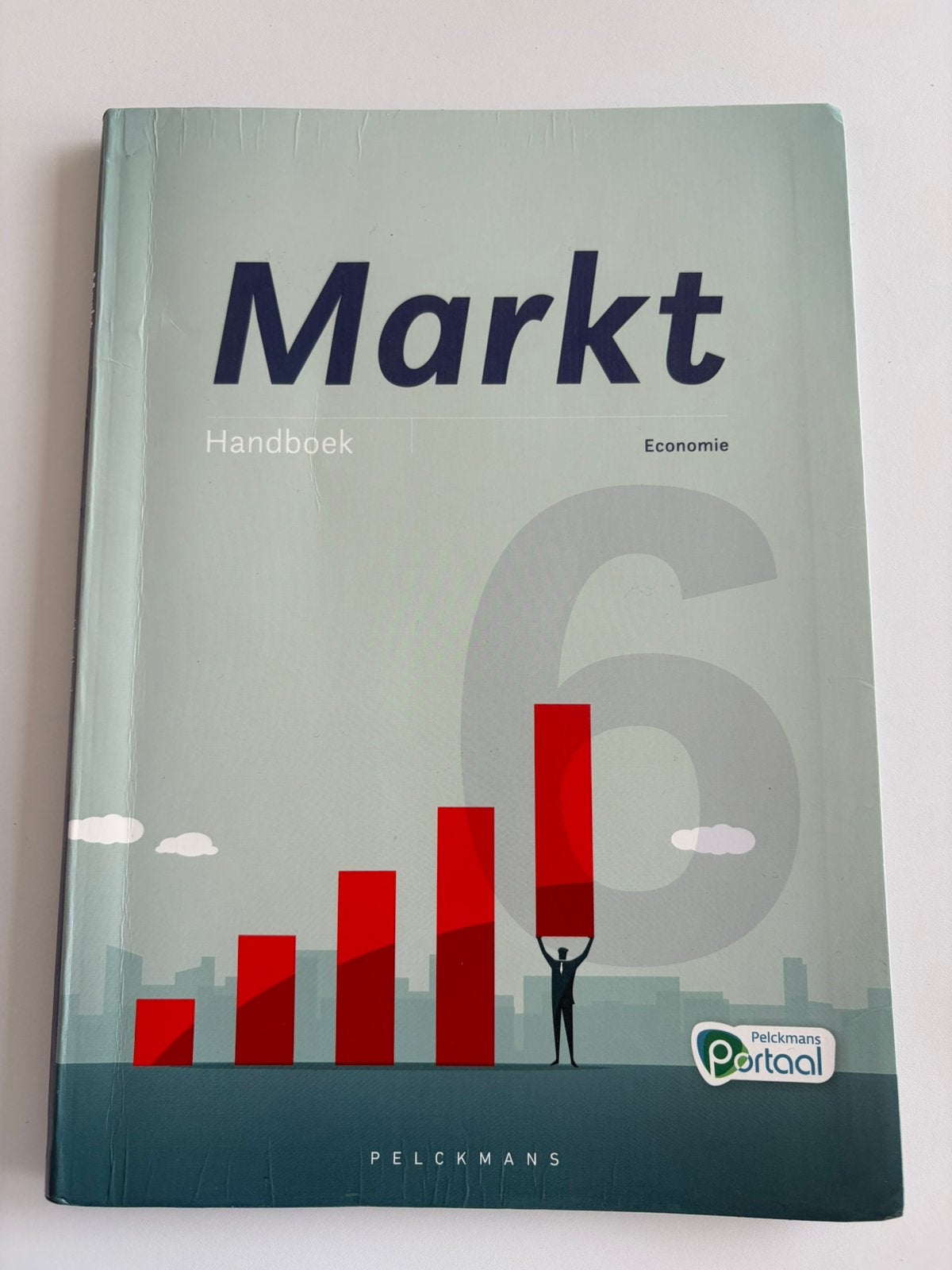 Markt 6 Economie Handboek, Livres, Livres scolaires, Enlèvement ou Envoi, Utilisé, Économie