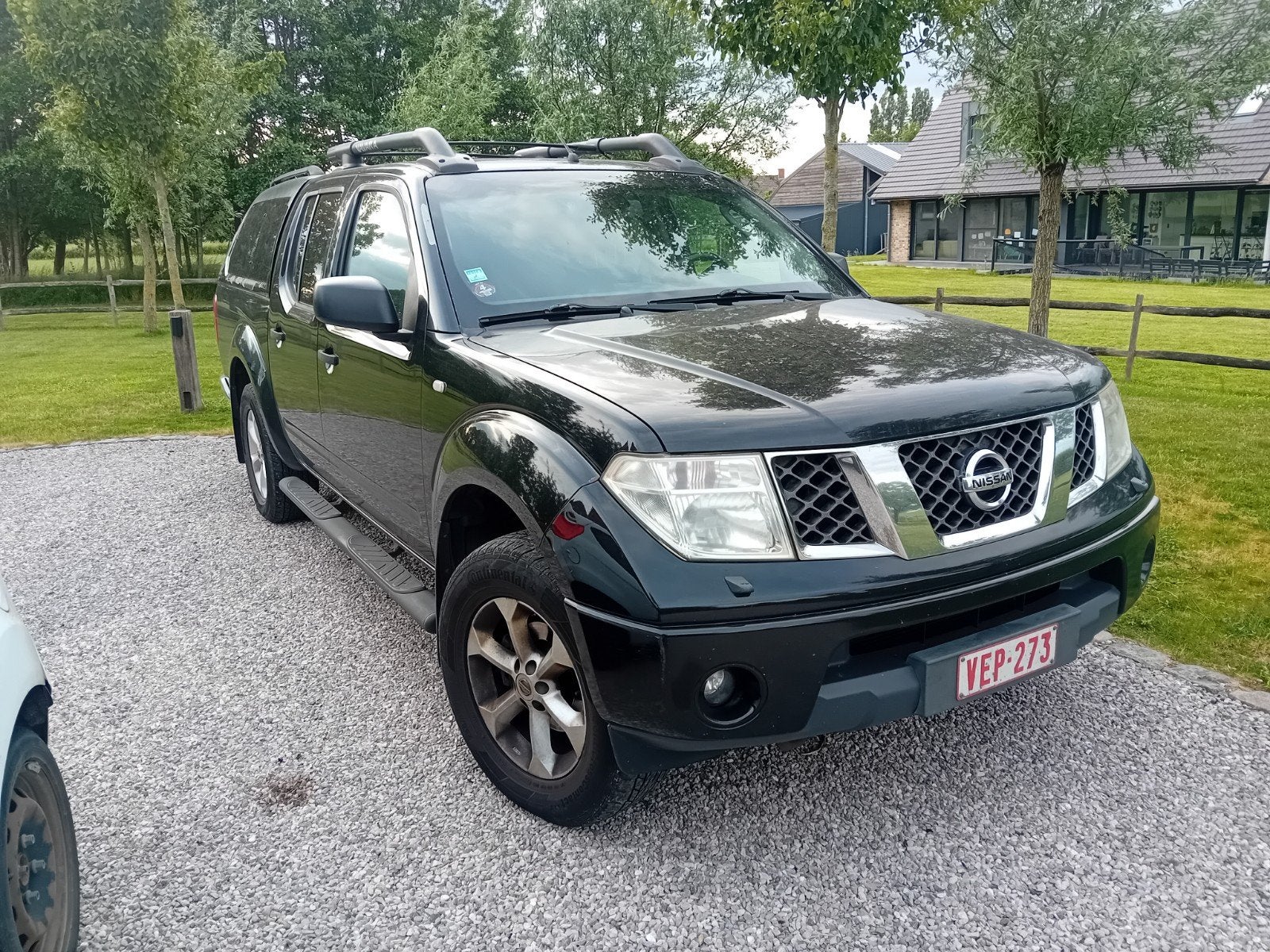 Nissan Navara 2.5tdi heel propere staat, Autos, Nissan, Cuir, Achat, Boîte manuelle, Noir