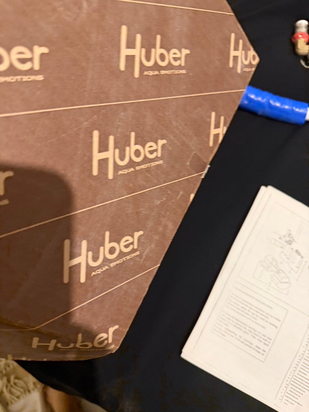 Ensemble de douche encastrable huber marque italiser, Enlèvement