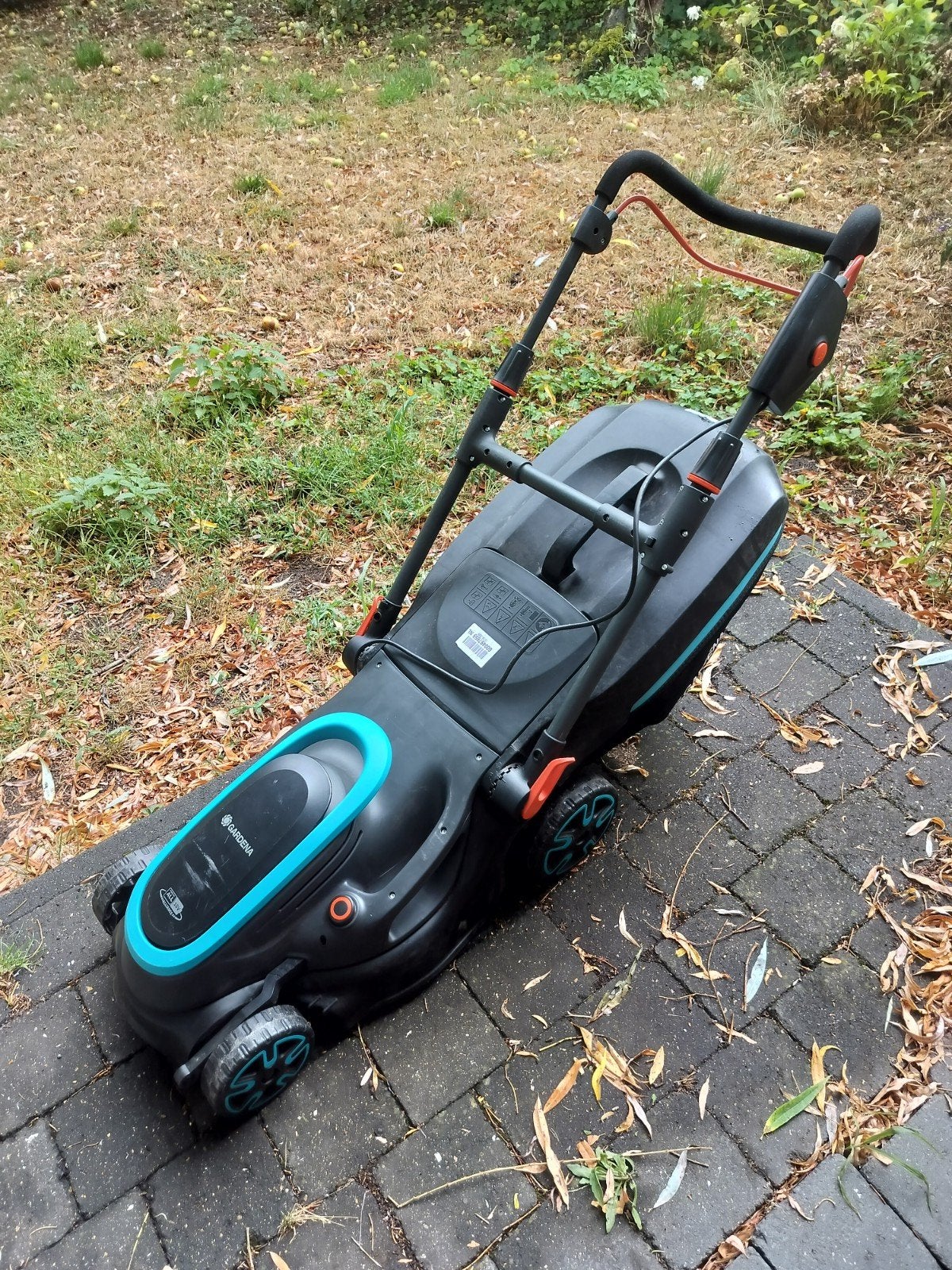 Gardena powermax 37/36V P4A (incl. 2 batterijen + oplader), Tuin en Terras, Grasmaaiers, Ophalen, Cirkelmaaier, Accu-grasmaaier