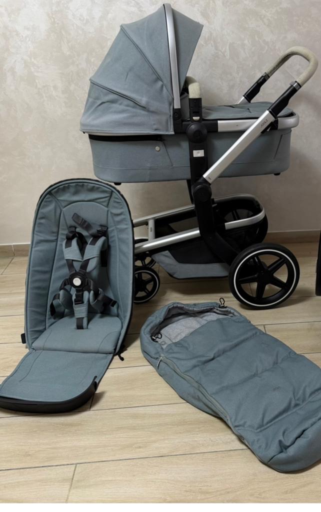 Joolz Day + Modern Blue Kinderwagen 3-in-1 Compleet Set, Kinderen en Baby's, Buggy's, Zo goed als nieuw, Maxi-Cosi, Verstelbare rugleuning